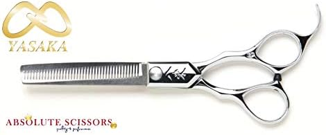 Ножица за изтъняване на коса Yasaka YS400/ножици С 55% РАЗТВОР на КОБАЛТ ATS314