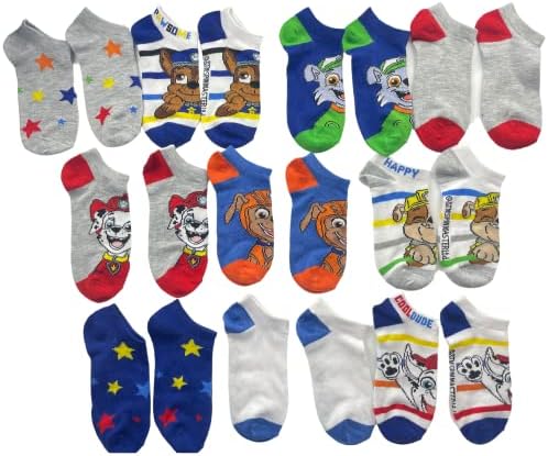 Комплект чорапи RALME, 10 двойки, без да се показва, обувки Размер от 10 за малки деца до 4 за по-Големи