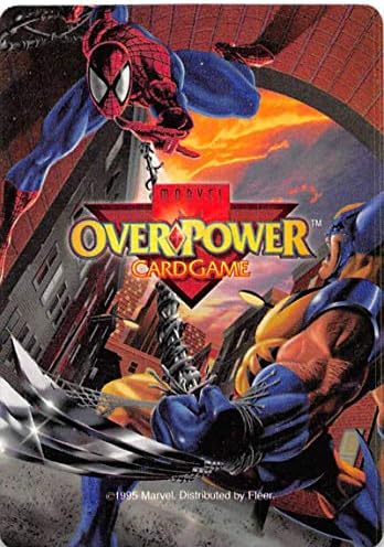 1995 Fleer Marvel Overpower Неспортивная NNO Carnage Официалната са подбрани игра на Карти Trading Card
