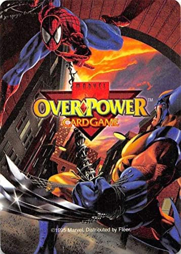 1995 Fleer Marvel Overpower Неспортивный NNO Venom - Alien Ципи Официалната са подбрани игра на Карти Trading Card