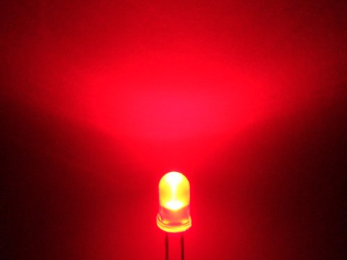 множествена червен светодиод microtivity IL011 5 мм (опаковка от 25 парчета)