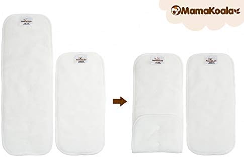 Втулки за памперси от бамбукова тъкан Мама Koala (втулки един размер - 6 опаковки и втулки за новородено - 6 опаковки)