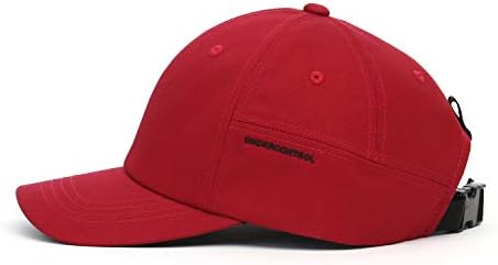 Отдел технически UNDERCONTROL Бродирани бейзболна шапка Свободно Размер За Мъже И Жени - Унисекс Стилни Однотонная бейзболна