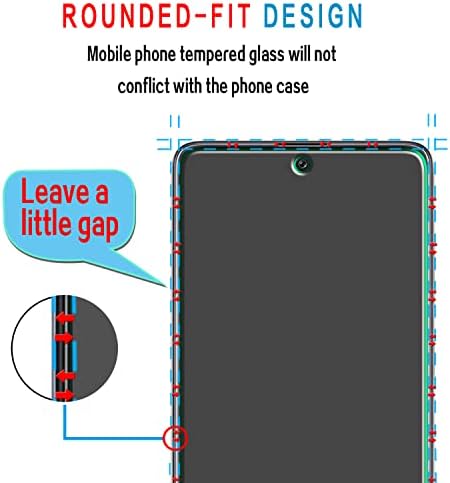 Защитно фолио Slanku (3 опаковки) за Samsung Galaxy A51, A51 5G, A51 5G UW от закалено стъкло, без мехурчета, против