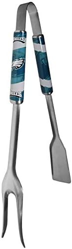Инструмент за барбекю Siskiyou Sports NFL Philadelphia Eagles Унисекс 3 в 1, Отборен Цвят, Един Размер