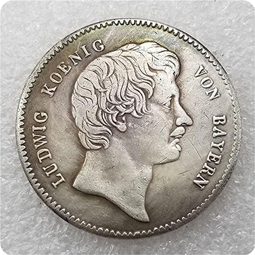 Възпоменателна монета в немски Сребърен Долар 1825 Старинни занаяти 2020