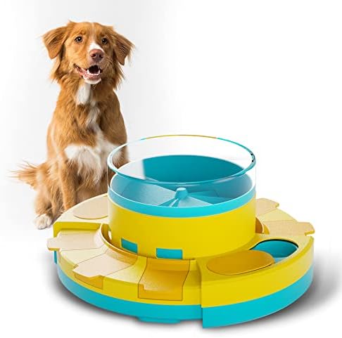 Играчки-Пъзели за кучета MEOWMEOWS, Пъзел за Лакомство за Кучета, А за кучета-на Пъзела, Интерактивни Играчки