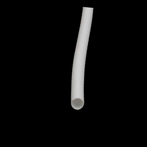 X-DREE 26,2 Фута Дължина 1,5 мм, Вътрешен диаметър Изолирано свиване тръба Ръкав Метална обвивка, Бяла (26,2 инча дължина 1,5