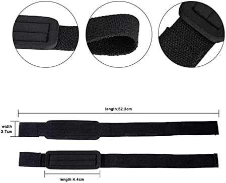 Черни подтягивающие колани (3 чифта) - меки са тайна за подкрепа на китките - се използват за тренировки за повишаване