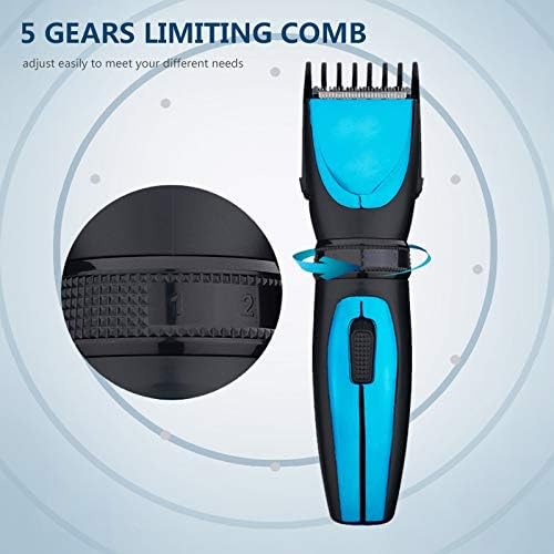 Електрическа Машина за подстригване на коса LYKYL С Регулируема дължина Акумулаторна Машина За Подстригване на Коса, Водоустойчив (Цвят: A)
