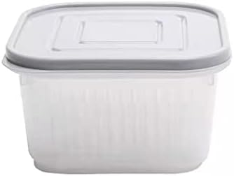 PDGJG 3 бр. кухненски кутии за съхранение в хладилник Контейнери за съхранение на храна, Плодове Зеленчуци Кутия за консервиране