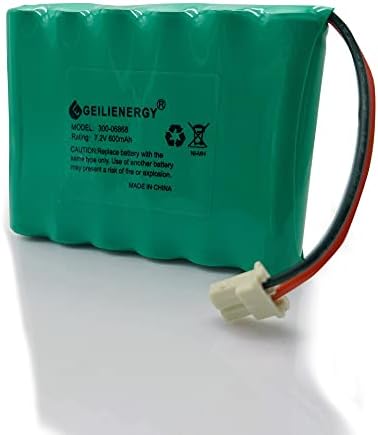 Батерия GEILIENERGY (2 комплекта) 7,2 На, съвместим с клавиатура Honeywell Система за 300-06868 TSS, 8DLLKP500 8DLTSSCBASE1