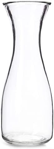 Стъклени Бутилки за напитки в Графинах обем 12 унции (350 мл), 4 опаковки - Стомна за вода, Вино Гарафа, Смесени