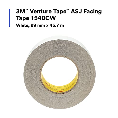 Стенни лента Venture Tape ASJ 1540CW, Бял цвят, Устойчив на разкъсване, Ламинат от крафт-хартия, ленти и фолио,