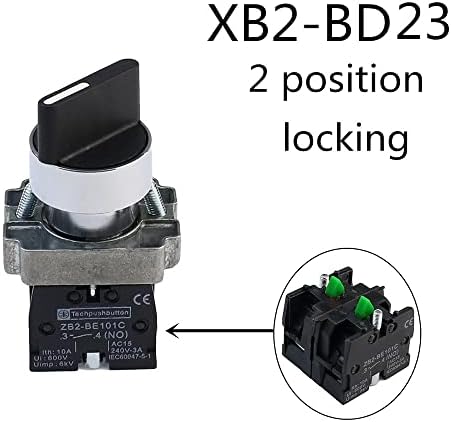 TINTAG XB2-BD21 XB2-BD33 2/3 разпоредби 1N0/1NC и 1NO /2NO С натискане, самостоятелно блокиране /Незабавен бутон
