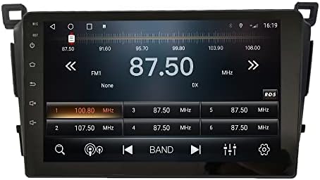 Андроид 10 Авторадио Автомобилната Навигация Стерео Мултимедиен плейър GPS радио 2.5 D Сензорен екран forTOYOTA RAV4 2012-2021 Восьмиядерный 4 GB RAM И 64 GB ROM (CarPlay / Android Auto)