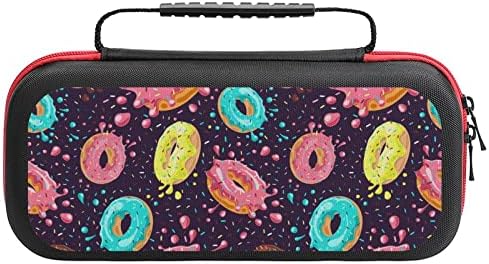 Калъф за носене Donuts за Switch Lite Преносима Чанта за Съхранение на Аксесоари и Игри