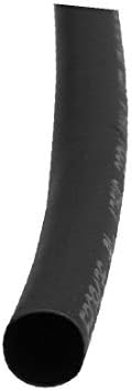X-DREE Свиване тръба С метална намотка Кабелен ръкав с Дължина 10 метра 4,5 мм Вътрешен диаметър Черен (Tubo termoretráctil