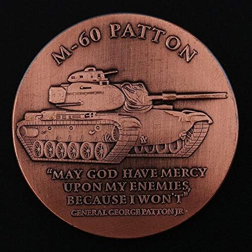 Монета M60 Patton На Основния Боен Танк Възпоменателни Монети Колекция Подаръци И Сувенири