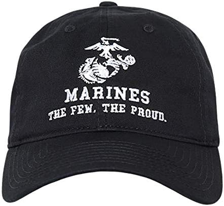 Съединените Щати Корпорация на морската пехота на САЩ Морската пехота на Морската пехота на Морската пехота на САЩ Polo се отличава със спокойна памучен бейзболна ш?