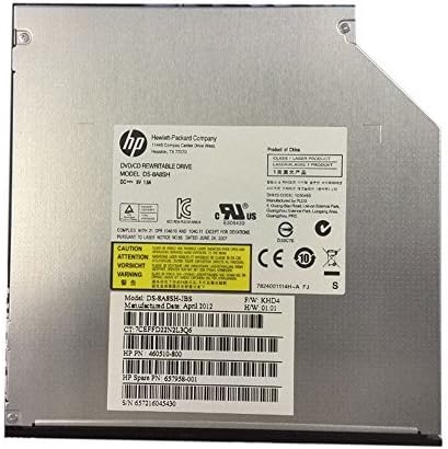 Ds-8a5sh Dl 8x Dvd Rw Устройство за записване на cd-та 12,7 мм Тънък диск Sata за лаптоп модел Acer 4710g