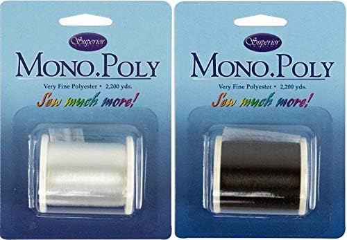 Опаковка на Рулони с отлични Монопольными прозрачни /Невидими конци от всеки цвят Clear и Smoke по 2200 ярда от всеки