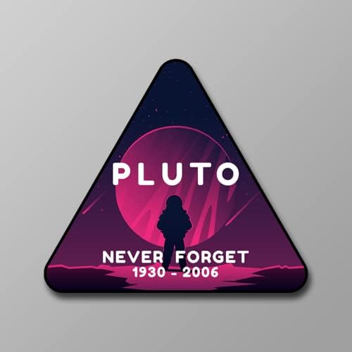 Pluto Never Forget Vinyl стикер-стикер за автомобили, камиони, стъкла, брони, стени, лаптопи, чаши и т.н. - Отклеивается