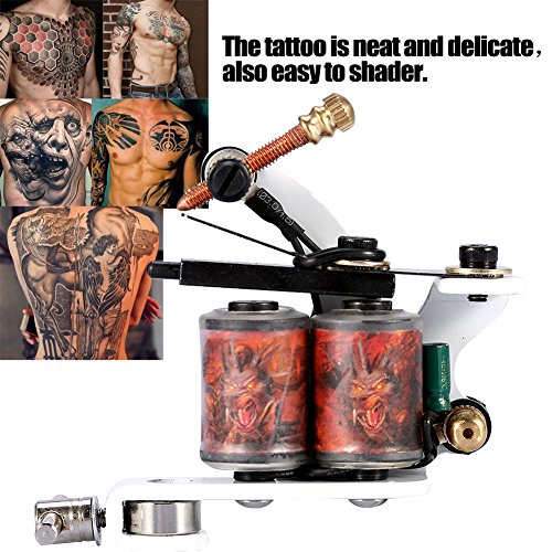 Машина за татуировки сонда хвърляне на ютия, Доставка на професионални татуировки Машини Шейдера рамка за макара с макара Филма