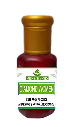 Женският АРОМАТ Pure Herbs DIAMOND Без Алкохол За мъже, Подходящ за специални случаи, партита и ежедневна употреба 10 мл