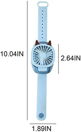 #47Q446 Мини Вентилатор за часа Със скорост трета пренос на Електрическа Преносим Мини-Ръчно Вентиляторusb Акумулаторна Сгъваем Подходящ За деца
