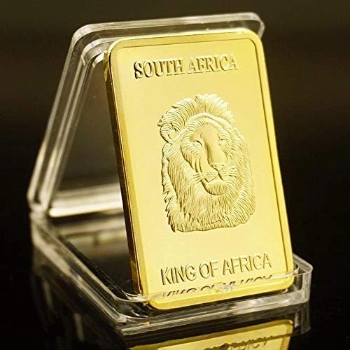 Южно-Африкански Крал SA Лъв кюлчета Злато С Покритие от Кюлчета Диви Животни за Събиране Подарък Монета на