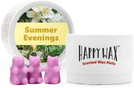 Честит Wax Summer Evenings Soy Wax Melts - Ароматни восъчни топене, с етерични масла е подходящ за топене на восък разтопи,
