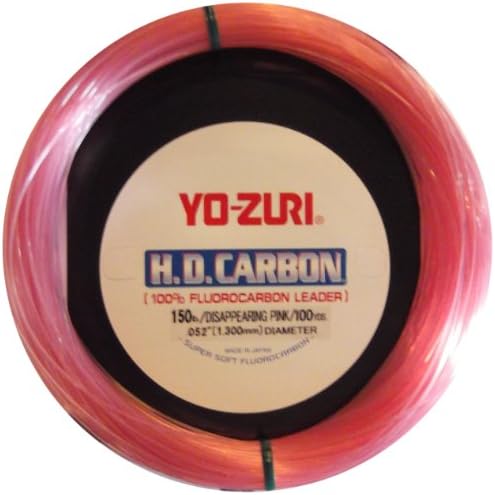 Yo-Zuri HD Фторуглеродный Лидерът на Pink 30Yds