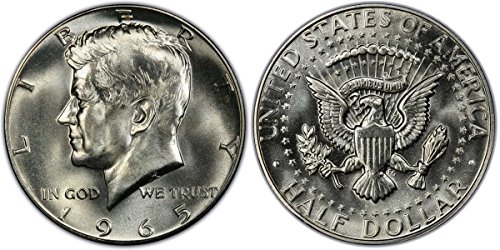 1965 P Kennedy Полдоллара 40% са провокиращи все сребро с покритие от Специален мента, полдоллара, не Циркулиращата монетен двор на САЩ