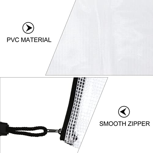 STOBOK Канцеларски материали Пъзел Приходи PVC Вода с Цип, за да проверите За Съхранение на Контейнери Чанта