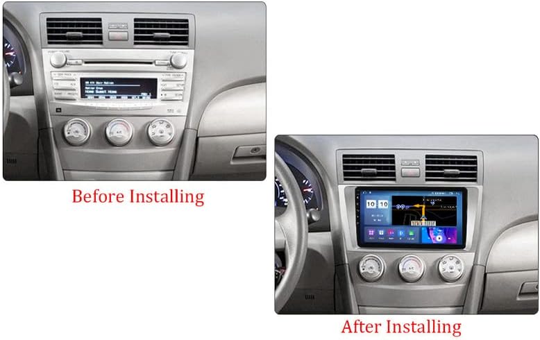 Автомобилна Стерео радио за Toyota Camry 2007-2011 Г., Biorunn Android 11 9 инча Восьмиядерный Автомобилен GPS Navi Безжичен Carplay Android Авто Главното устройство IPS Сензорен екран FM BT AM RDS DSP, 2