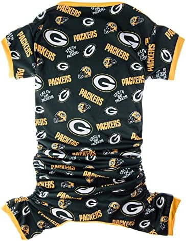 Littlearth Унисекс-Пижама за възрастни NFL Грийн Бей Пакърс, Цвят на екип, Средно