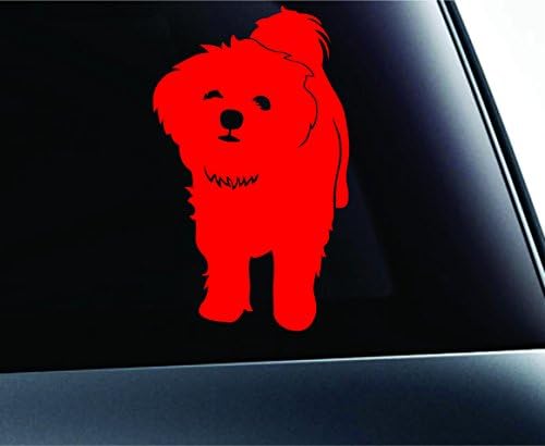 ExpressDecor Малтийски Символ на Стикер С Отпечатък от Лапа на Кучето Кученце за Домашен Любимец на Семейството