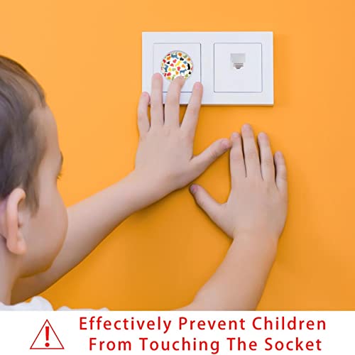 Капачки за контакти LAIYUHUA За защита от деца, 24 опаковки, Стабилна Защита, за електрически свещи | Пластмасови капачки за