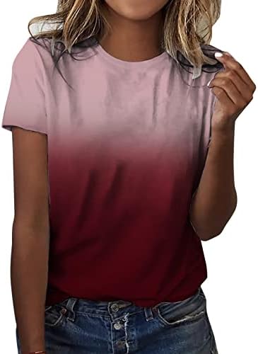 Дамски Ризи с къс ръкав Adpan, Дамски Ризи с къс ръкав, Дамски Ризи с дълъг Ръкав, по-Големи Размери, Дамски Тениски с равен брой гласове-боя