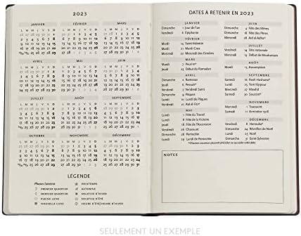 Хартиени заготовки 12 месеца 2023 Реставрация на дневник | Вертикална | Мини (95 × 140 мм)