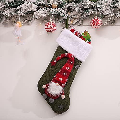 Amikadom 1844yc Популярни Стилове Коледни Чорапи, Коледни Украси Подарък Пакети Коледа за домашни любимци