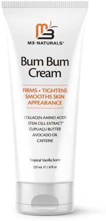Видимо разглаживающий крем Bum Bum Cream - Стягащ кожата крем за контурирования на тялото с колаген Купуасу и кофеин - Възхитителен,