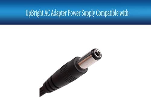 Адаптер за променлив ток UpBright 12V, Съвместим с Аккумуляторным фенер Колман 5342 5348, две тръби лампа за осветление на зоната