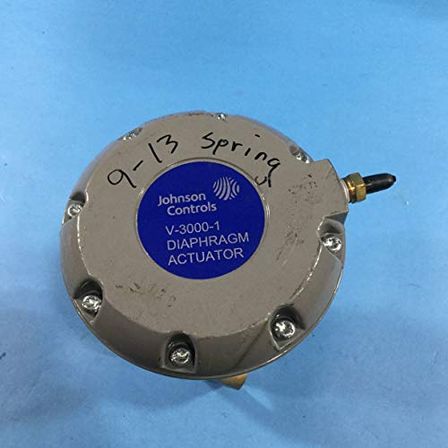 Пневматичен Факельный клапан Johnson Controls V-4332-1006 от Месинг с Колела, Трипътен 1/2 , Смесен тип, Пружинен