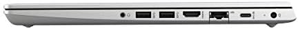 Бизнес лаптоп HP ProBook 440 G7 2020 14 FHD (четириядрен процесор Intel i5-10210U (Beat i7-8550U), 16 GB оперативна памет DDR4, 512 GB SSD) с подсветка, hd уеб камера, Type-C, HDMI, RJ-45, Windows 10 Pro + HDMI кабел (обнове