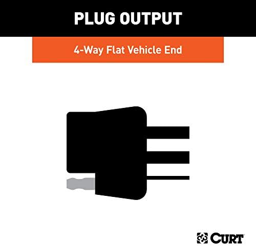 CURT 56217 Обичай 4-Пинов Теглене на кабели ремарке от страна на превозното средство, отговаря за избора на