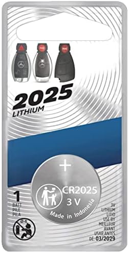 Подмяна на OEM батерия за дистанционно ключодържател CR2025 2025 за Mercedes Benz MB 1995-2015 IYZ-3312 IYZ3312
