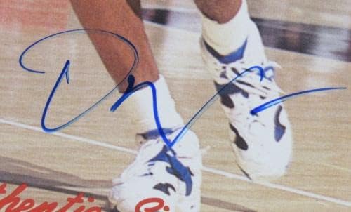 Дейвид Вон Подписа Автограф 1995 Баскетболно карта за Начинаещи 8x10 с автограф w - Снимки на НБА С Автограф