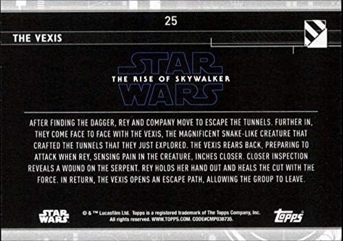 2020 Начело Star Wars The Rise of Skywalker Серия 225 Търговска карта Vexis
